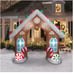 Inflatable Gingerbread House Archway 9 foot