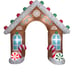 Inflatable Gingerbread House Archway 9 foot
