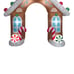 Inflatable Gingerbread House Archway 9 foot