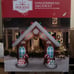 Inflatable Gingerbread House Archway 9 foot