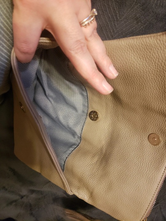 Fold Clutch Beige, fold over clutch,