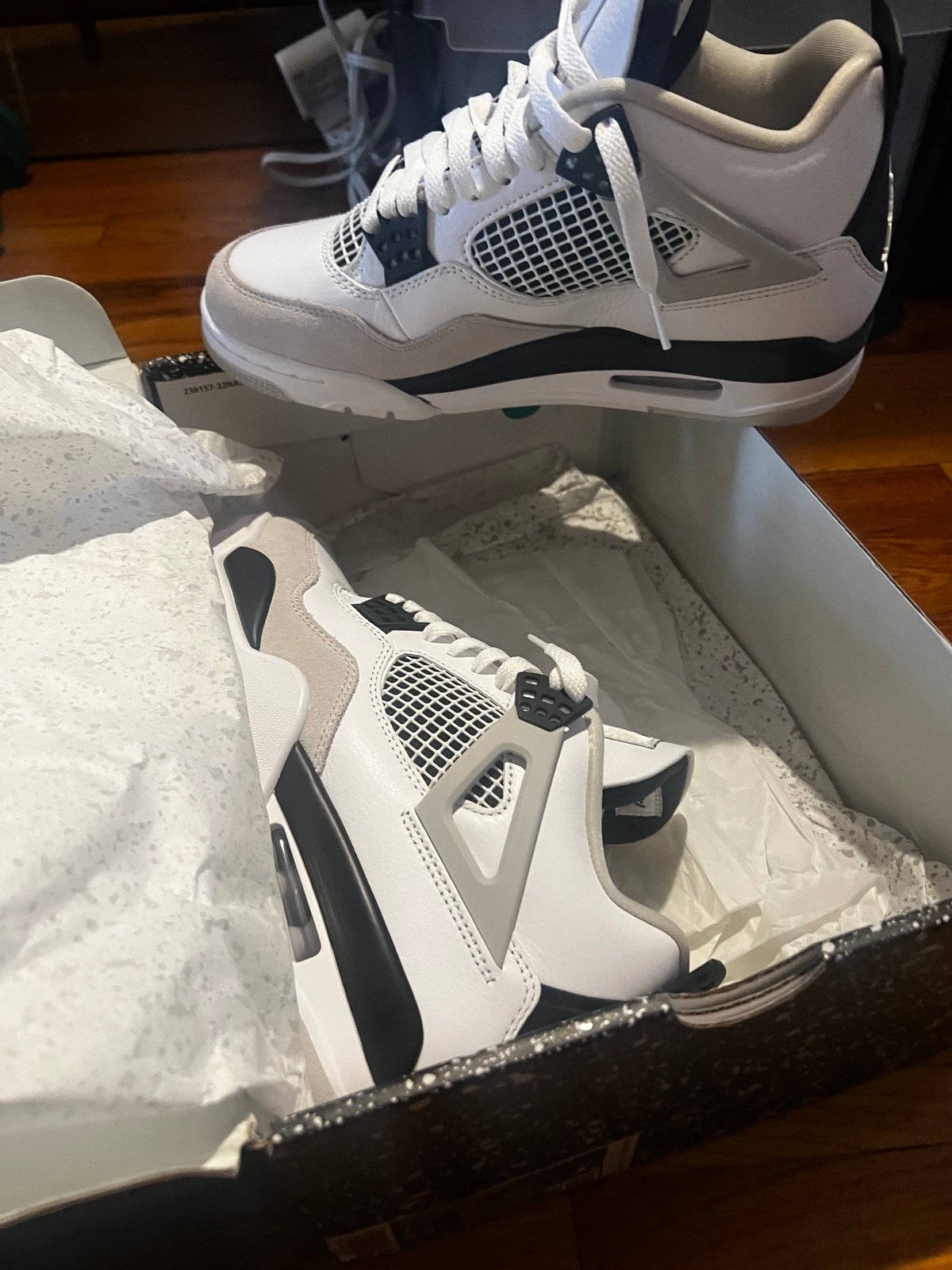 Jordan 4 military black