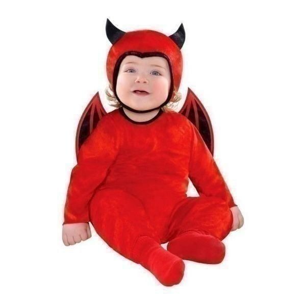 New Amscan Cute As A Devil Infant Halloween Costume sz 12-24 months