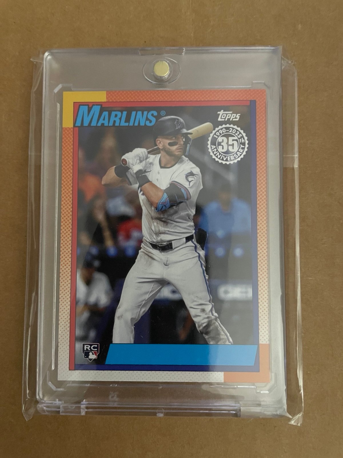 Connor Norby 2025 Topps Series One No Name Variation RC 07/35