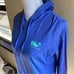 Vineyard Vines Long Sleeve Slub Whale Hoodie Logo Moonshine Blue: XS