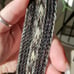 Hand-woven horsehair belt with Montana Silversmith belt buckle