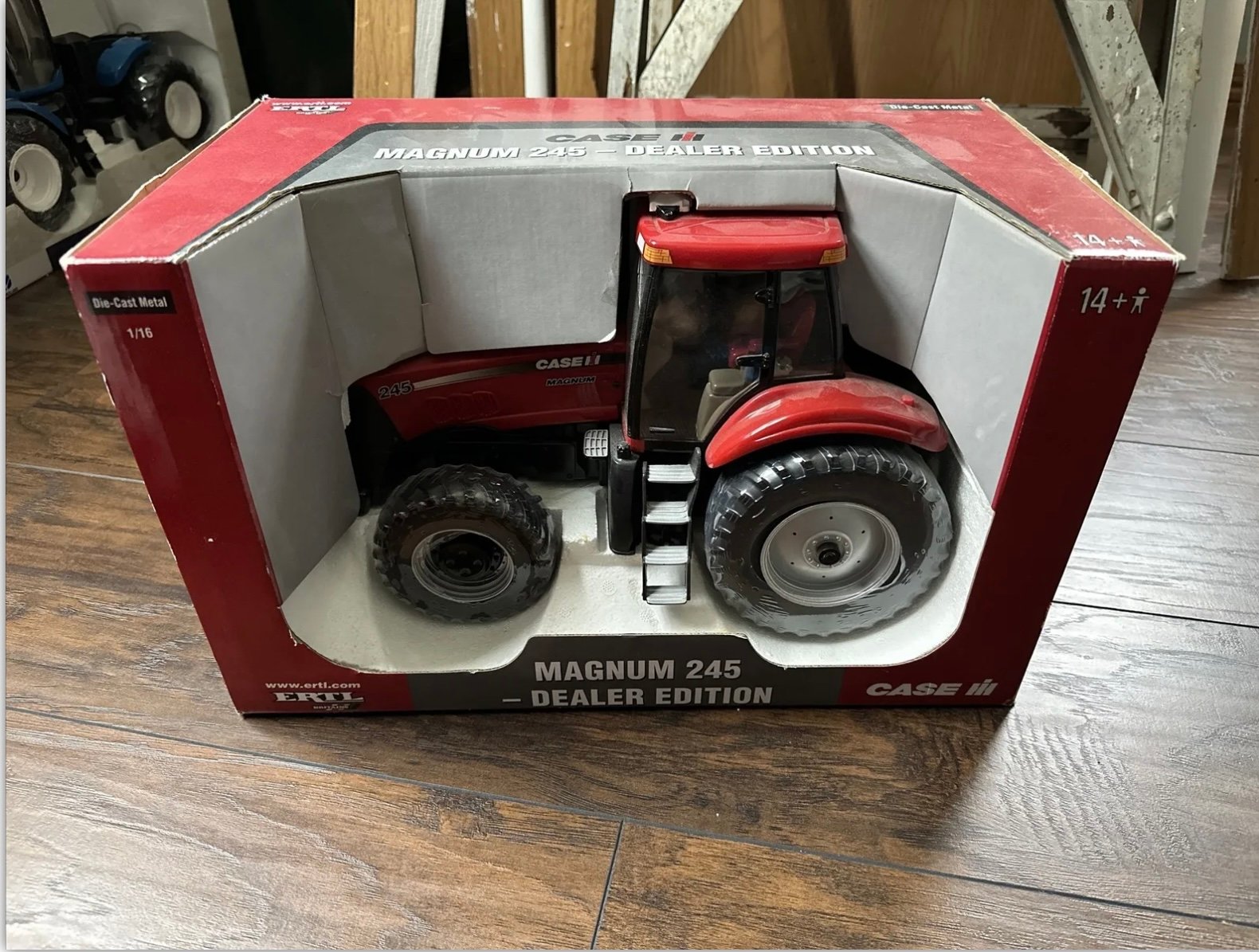 Case international toy tractor