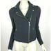 Rebecca Taylor Tweed Jacket Fringe Trim Long Sleeve Cotton Blend Pockets Women