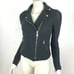 Rebecca Taylor Tweed Jacket Fringe Trim Long Sleeve Cotton Blend Pockets Women
