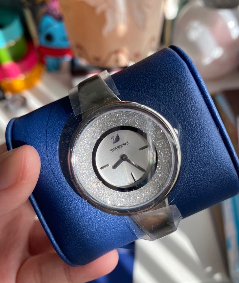 Silver Swarovski Crystalline Watch