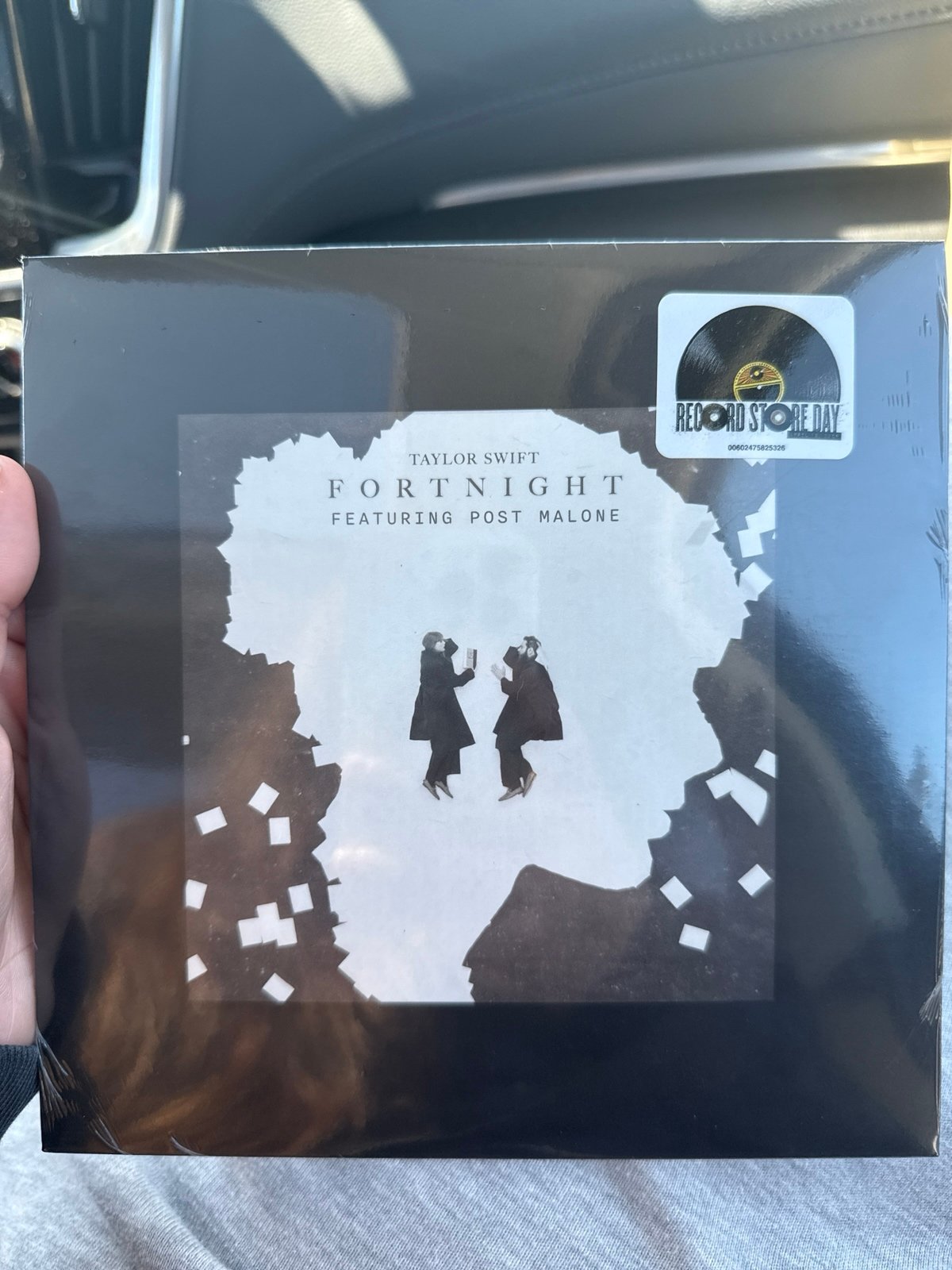 Taylor Swift and Post Malone Fortnight 7” RSD Vinyl