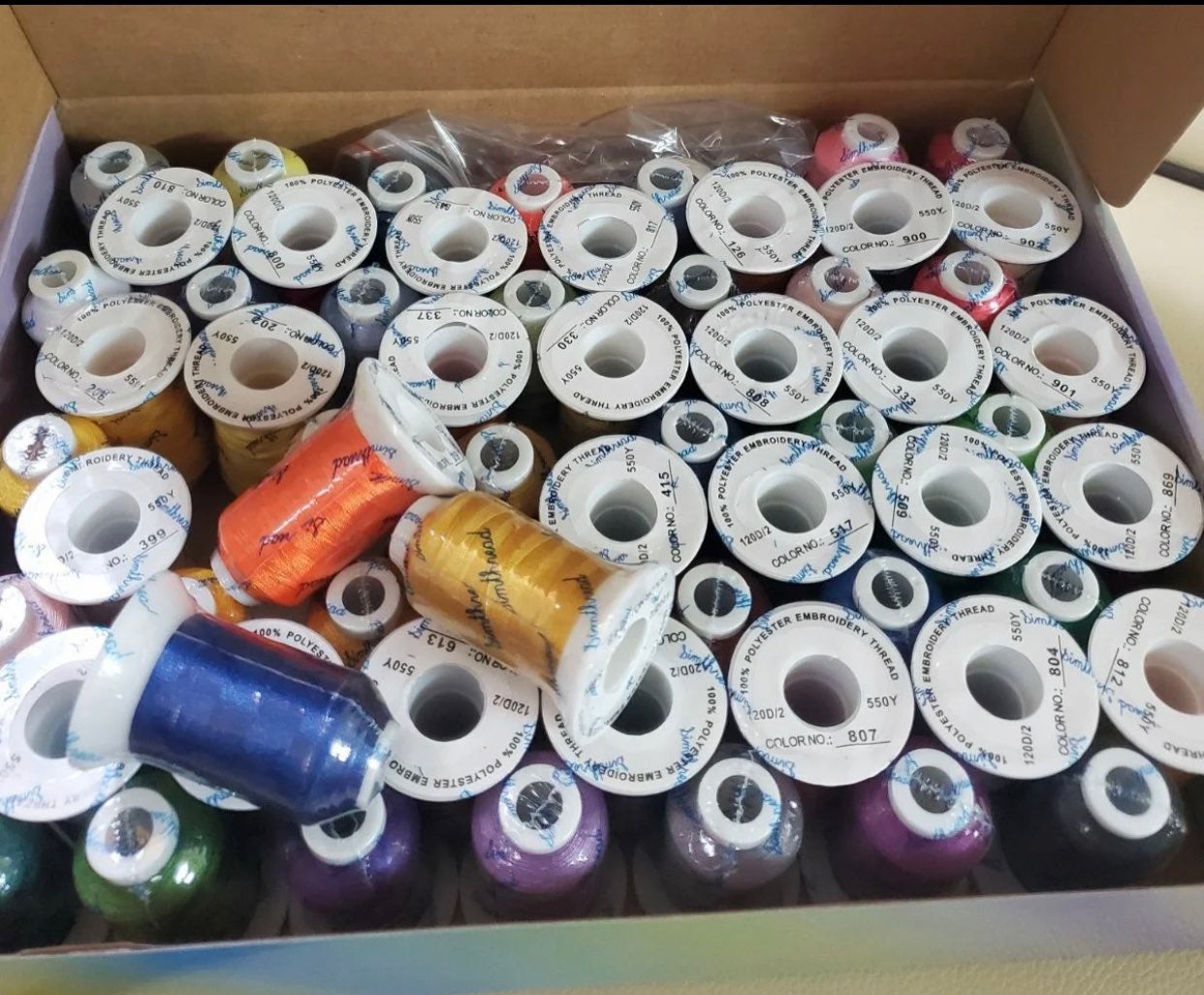 Embroidery Machine Thread Kit