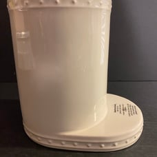Nora Fleming RETIRED Utensil Crock with pearl rim H6