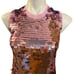 ZARA pink large Sequins mini dress size small