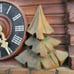 VINTAGE cuckoo clock GERMANY Black Forest 1970's GM ANGEM chalet
