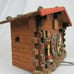 VINTAGE cuckoo clock GERMANY Black Forest 1970's GM ANGEM chalet