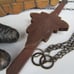 VINTAGE cuckoo clock GERMANY Black Forest 1970's GM ANGEM chalet