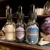 Set of 3 Witches Ritual Altar Oils with Crystals Essential oil Spells Magic