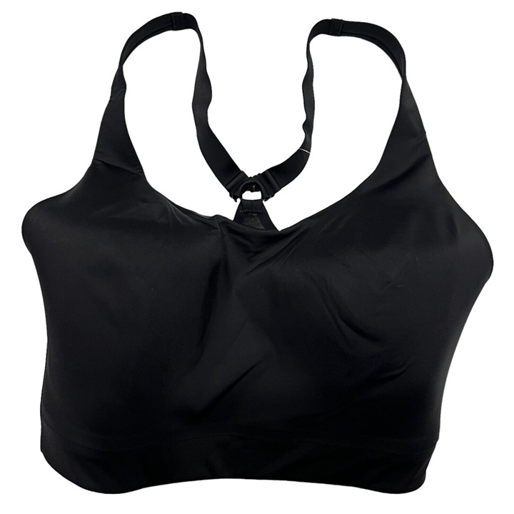 NWT ATHLETA Advance Bra 34F Black Adjustable Straps