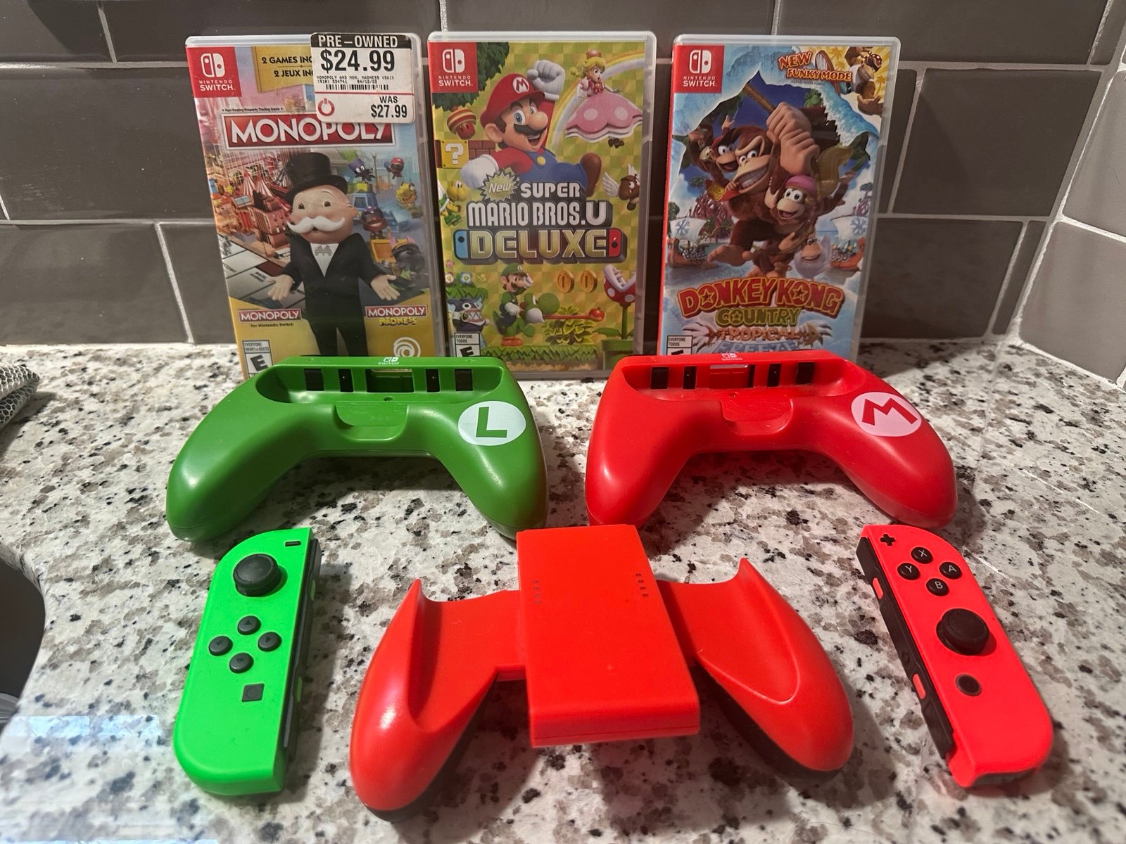 Nintendo Switch Game/Accessories Bundle
