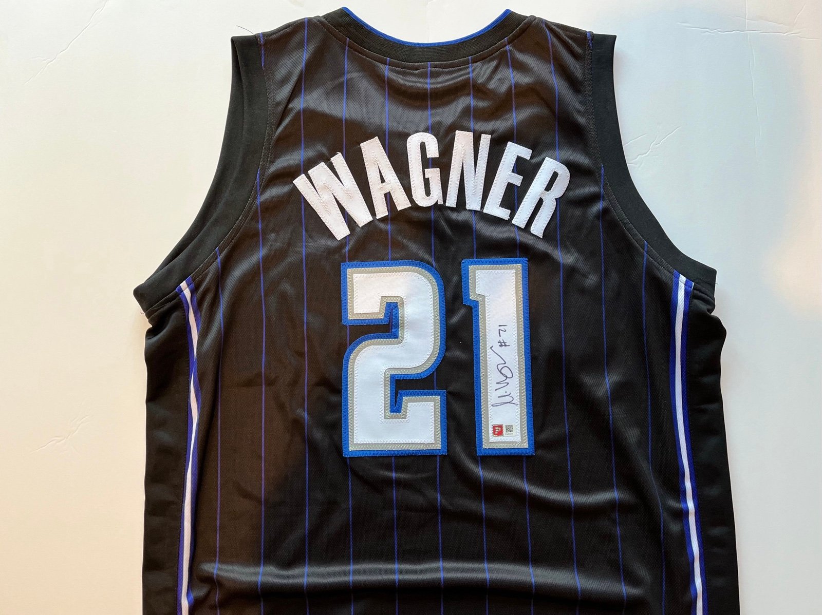 Mo Wagner Orlando Magic Signed Jersey