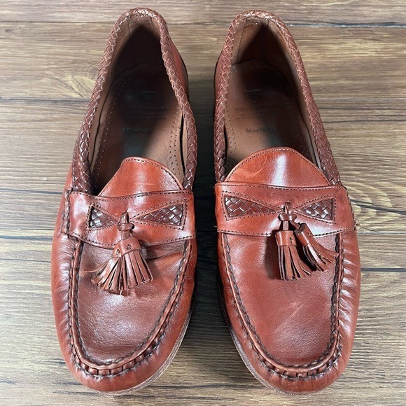 Cole Haan Brown Leather Tassel Loafers Dress Shoes Men’s Size 11E