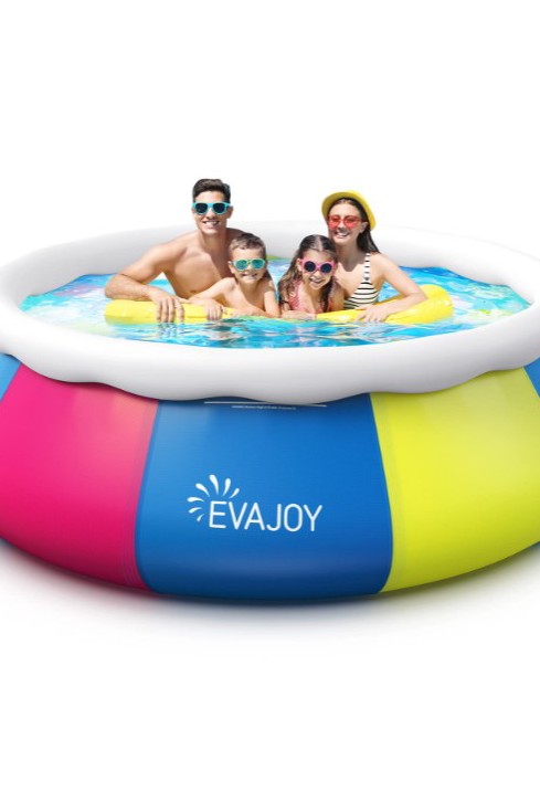 Swimming Pool, EVAJOY 10ft ×30in