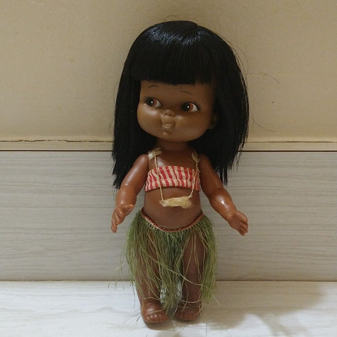 Vintage 1960's Shiba Japan Hula Doll 7