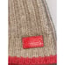 Coach Beanie Hat - Wool Blend - Brown with Orange Tag