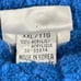 Vintage PERSPECTIVE Womens XXL Plus Blue Sweater Boucle Popcorn Knit Top Button