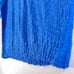 Vintage PERSPECTIVE Womens XXL Plus Blue Sweater Boucle Popcorn Knit Top Button