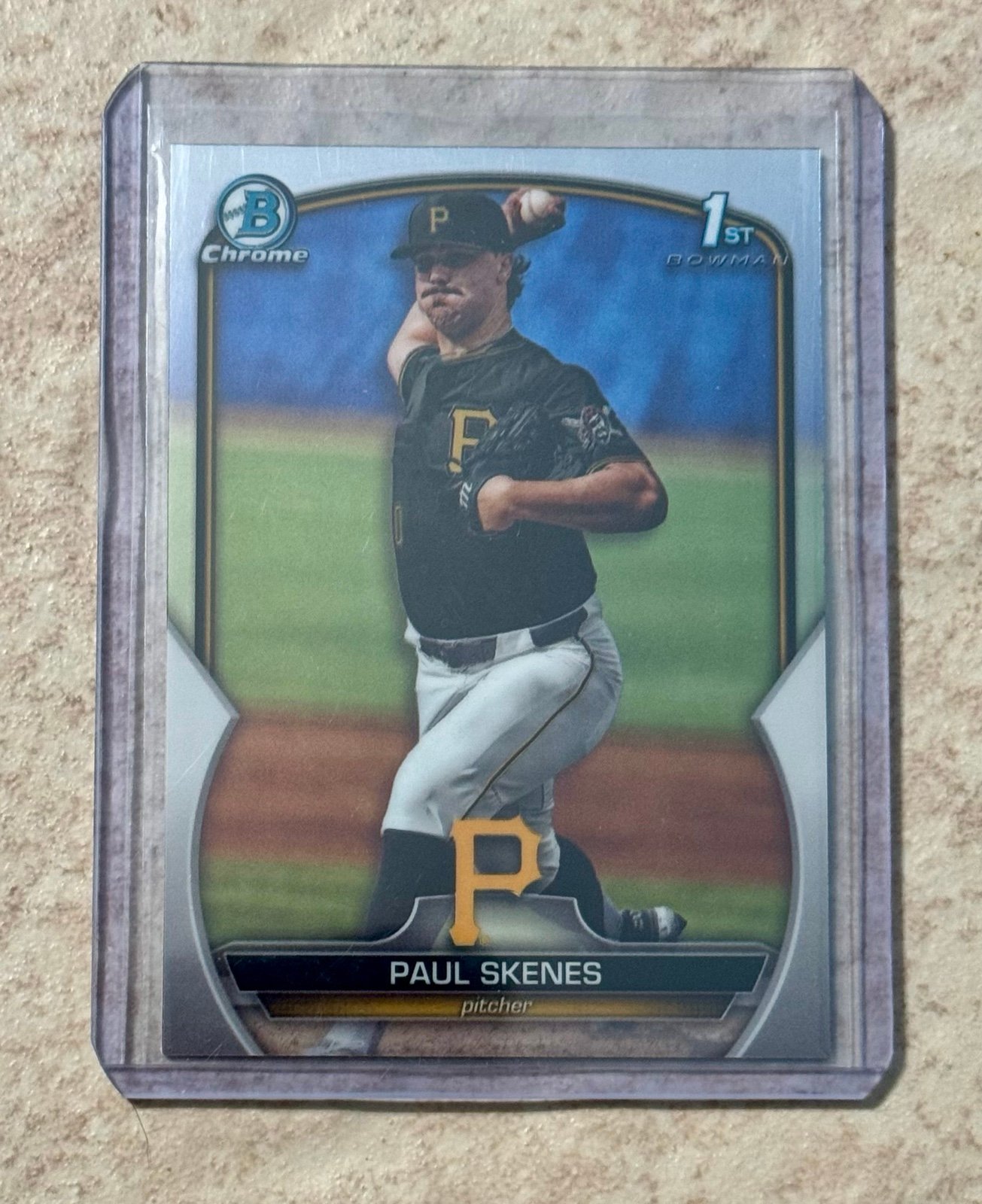2023 Bowman Draft Chrome Paul Skenes 1st Chrome BDC-14