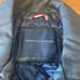 Tommy Hilfiger Men's Faux Leather Laydown Collar Jacket Black Medium NWT 195