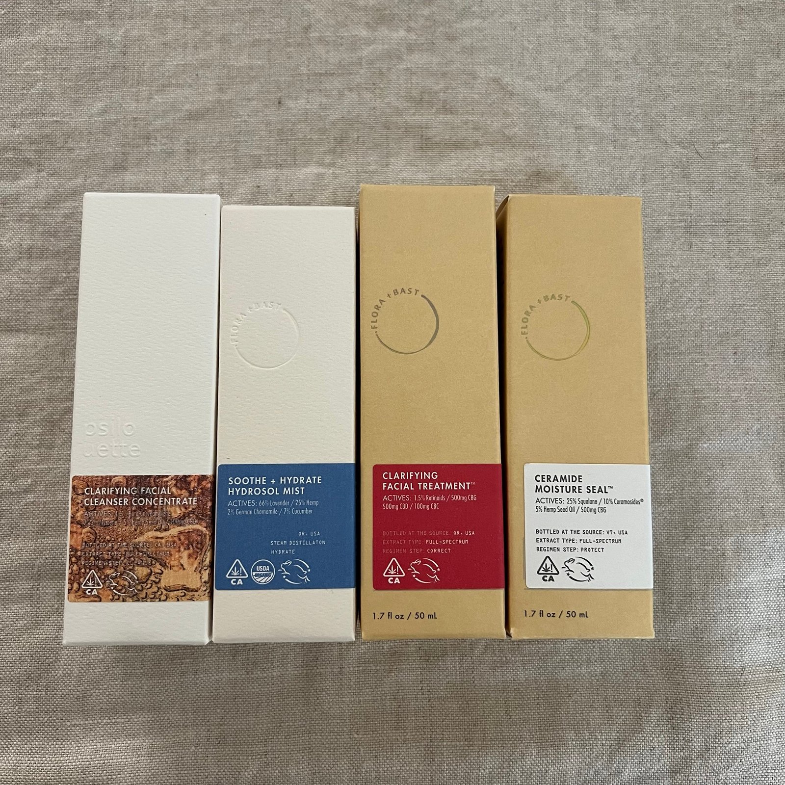 Flora & Bast Skincare Set