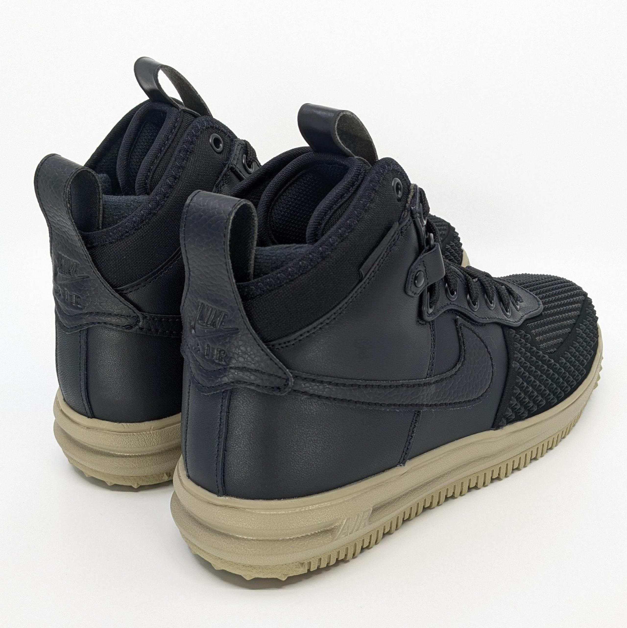 Nike Air Lunar Force 1 Duckboot Black Olive Green Mens Size 9.5 New Sneaker Boot
