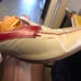 Tod’s cream and red mules size 8.5