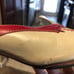 Tod’s cream and red mules size 8.5