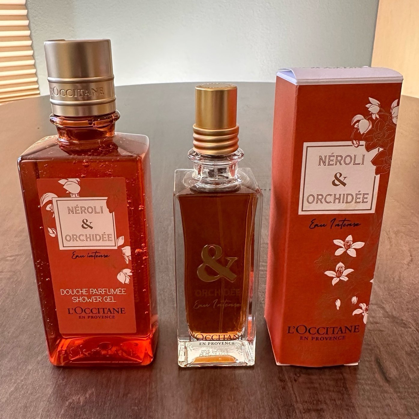 Loccitane En Provence Neroli Orchidee Eau Intense Perfume & Shower Gel Body Wash