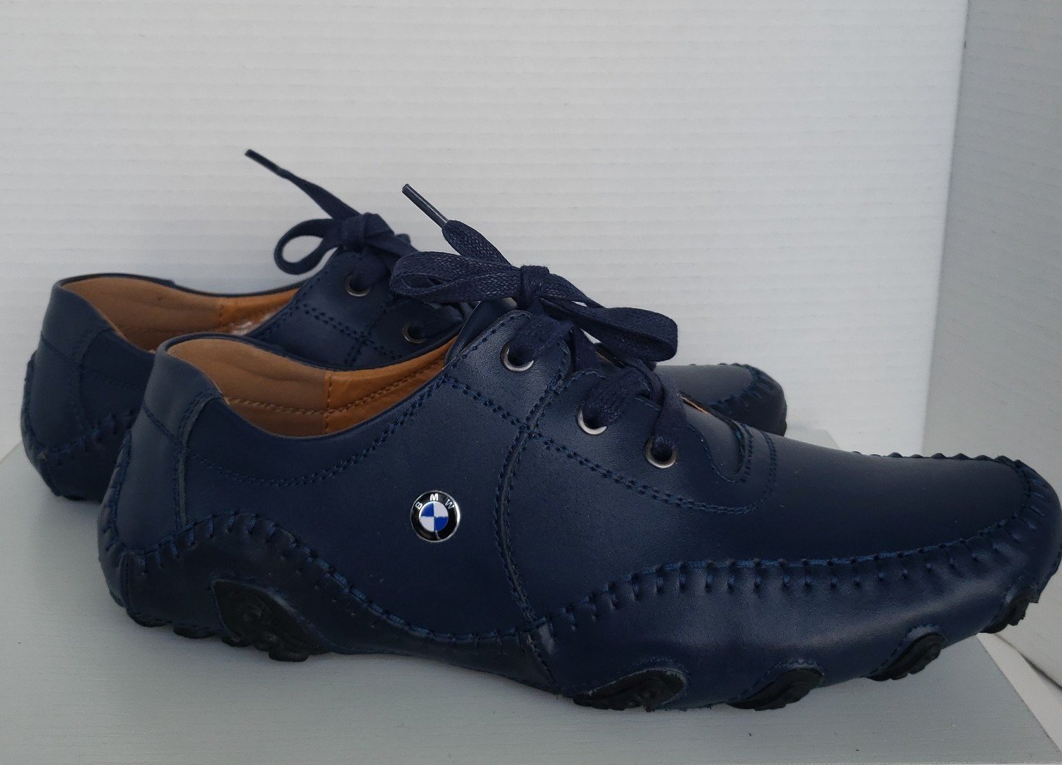 Fashion BMW Lifestyle Collection Leather Driving Shoes Sz 11