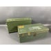 Two GI Joe Footlockers (1 wood / 1 plastic)