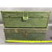 Two GI Joe Footlockers (1 wood / 1 plastic)