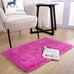 Fluffy Bedroom Rug Plush Fuzzy Rugs for Kids Room 2x3 Feet, Hot Pink