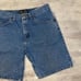 Vintage Mens 90s Lee Medium Wash Denim Jean Shorts Size 33 inch Waist