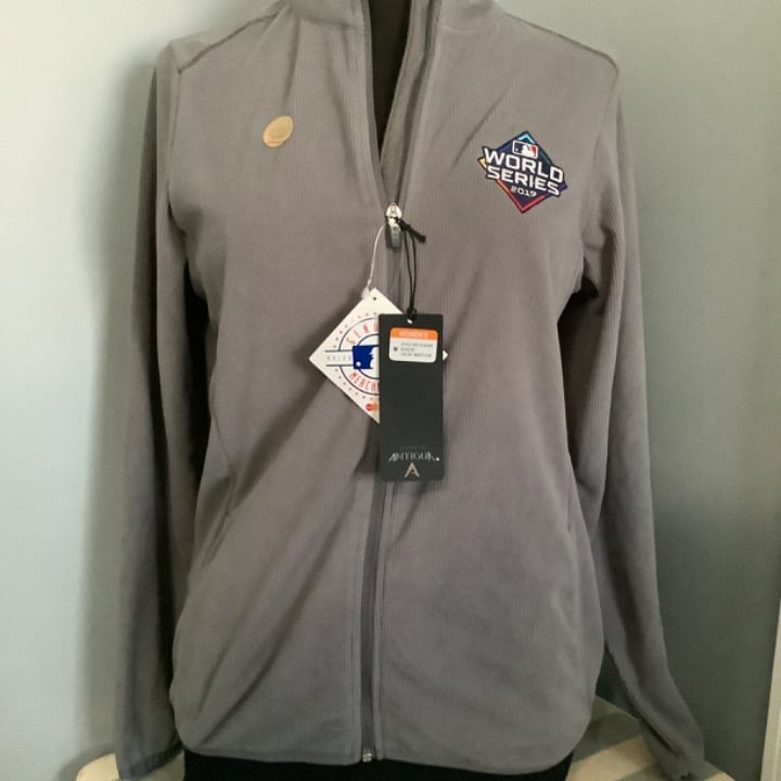 antigua mlb washington nationals 2019 world series jacket womans size medium new