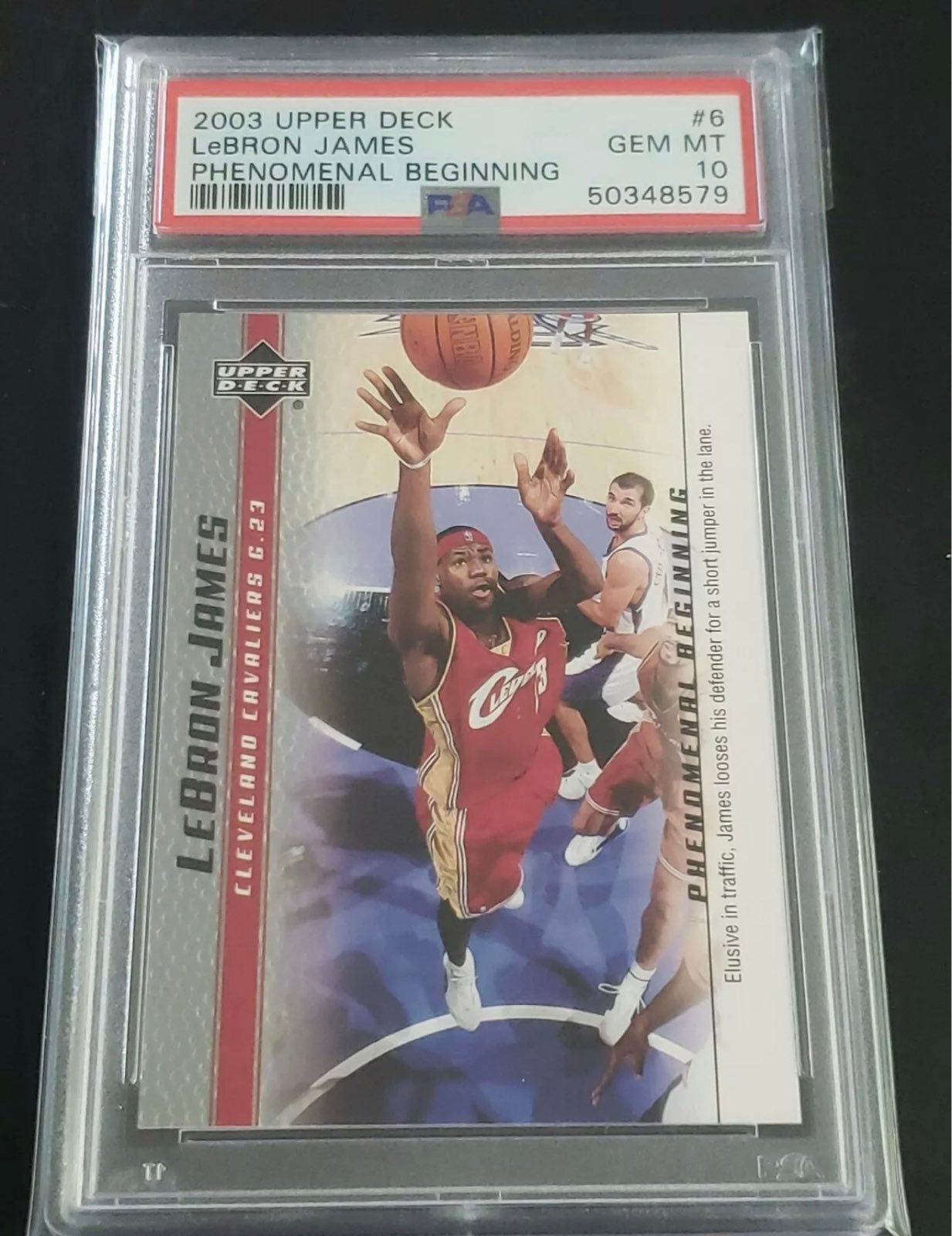 Lebron phenomal beginings rookie