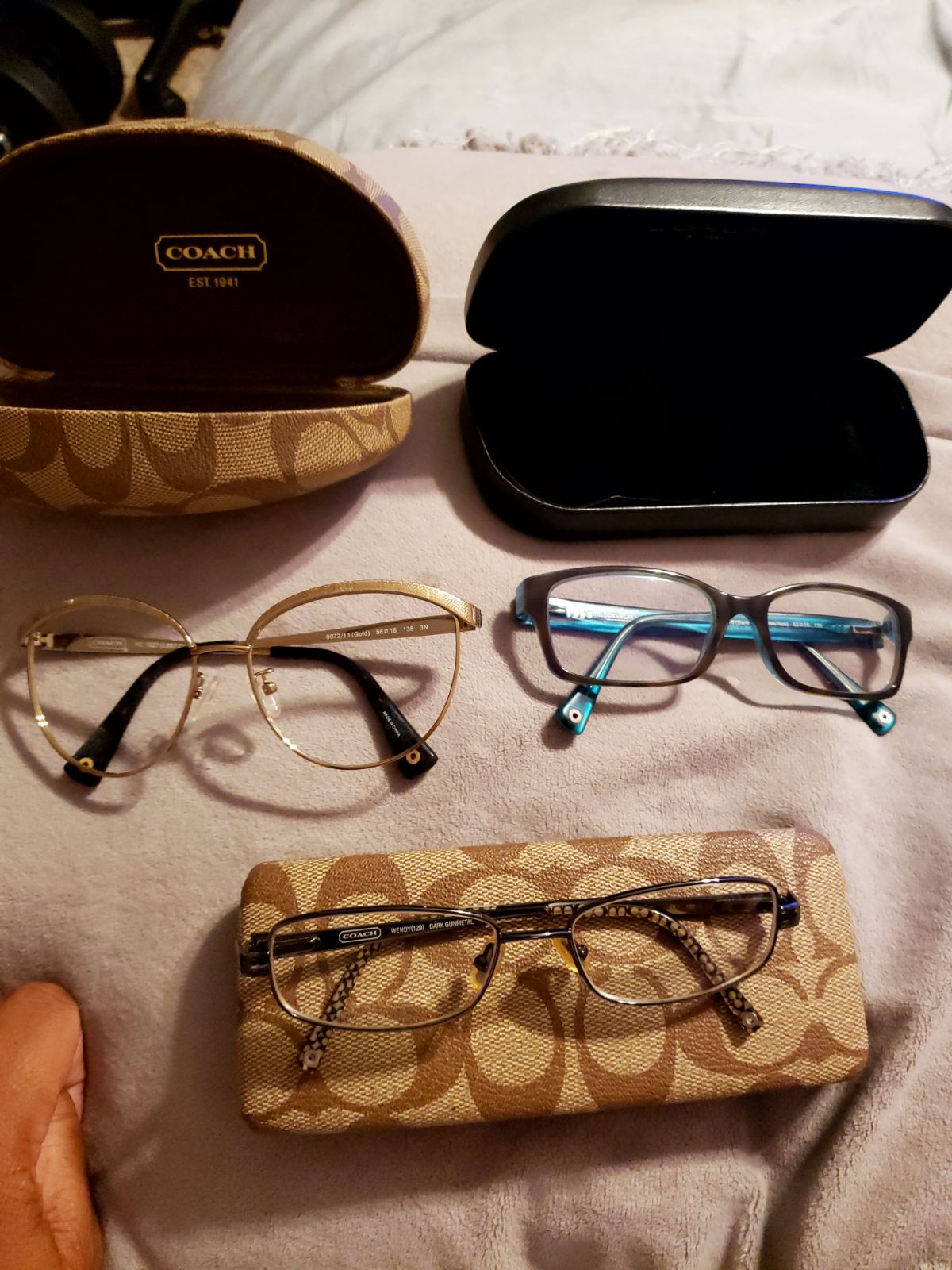COACH GLASSES LOT****SOLD***