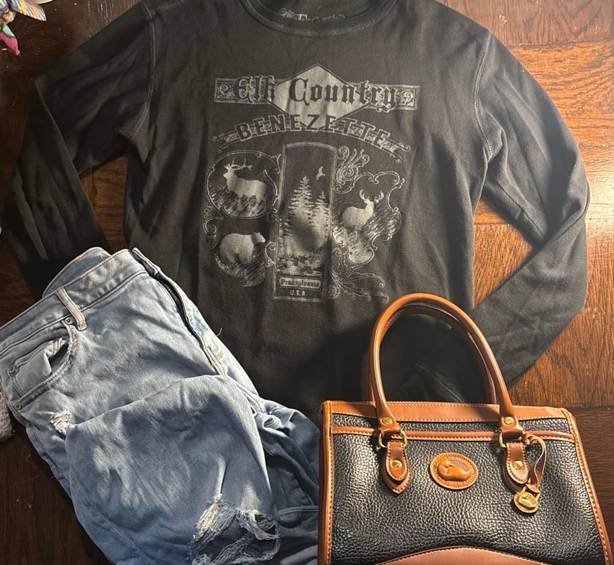 Black Tipsy long sleeve shirt
