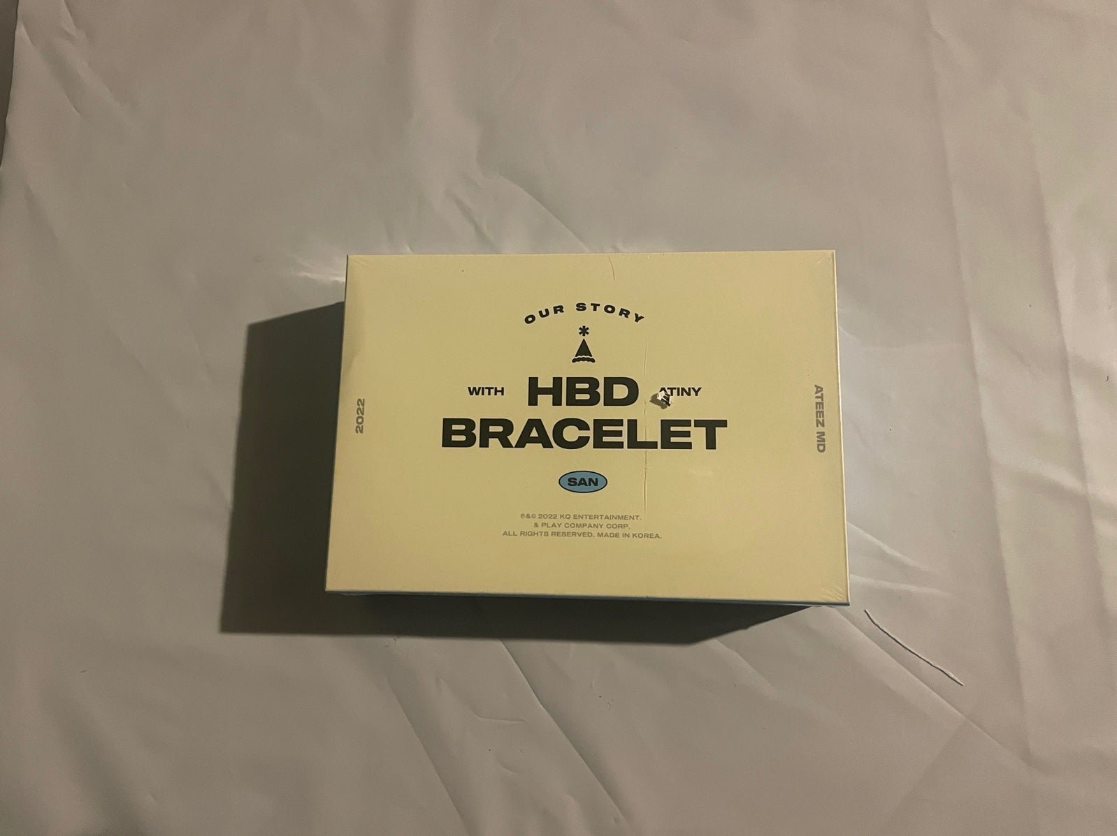 Sealed Ateez San Birthday MD Bracelet