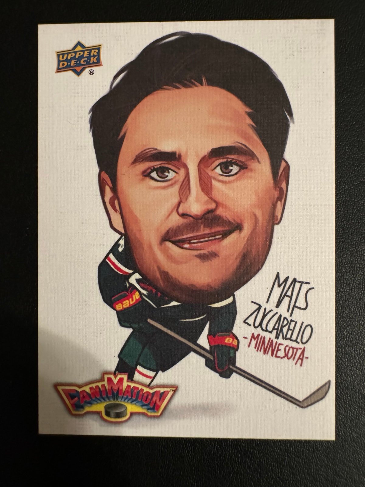 2024-25 Upper Deck Series 1 Upper Deck Animation SSP Mats Zuccarello