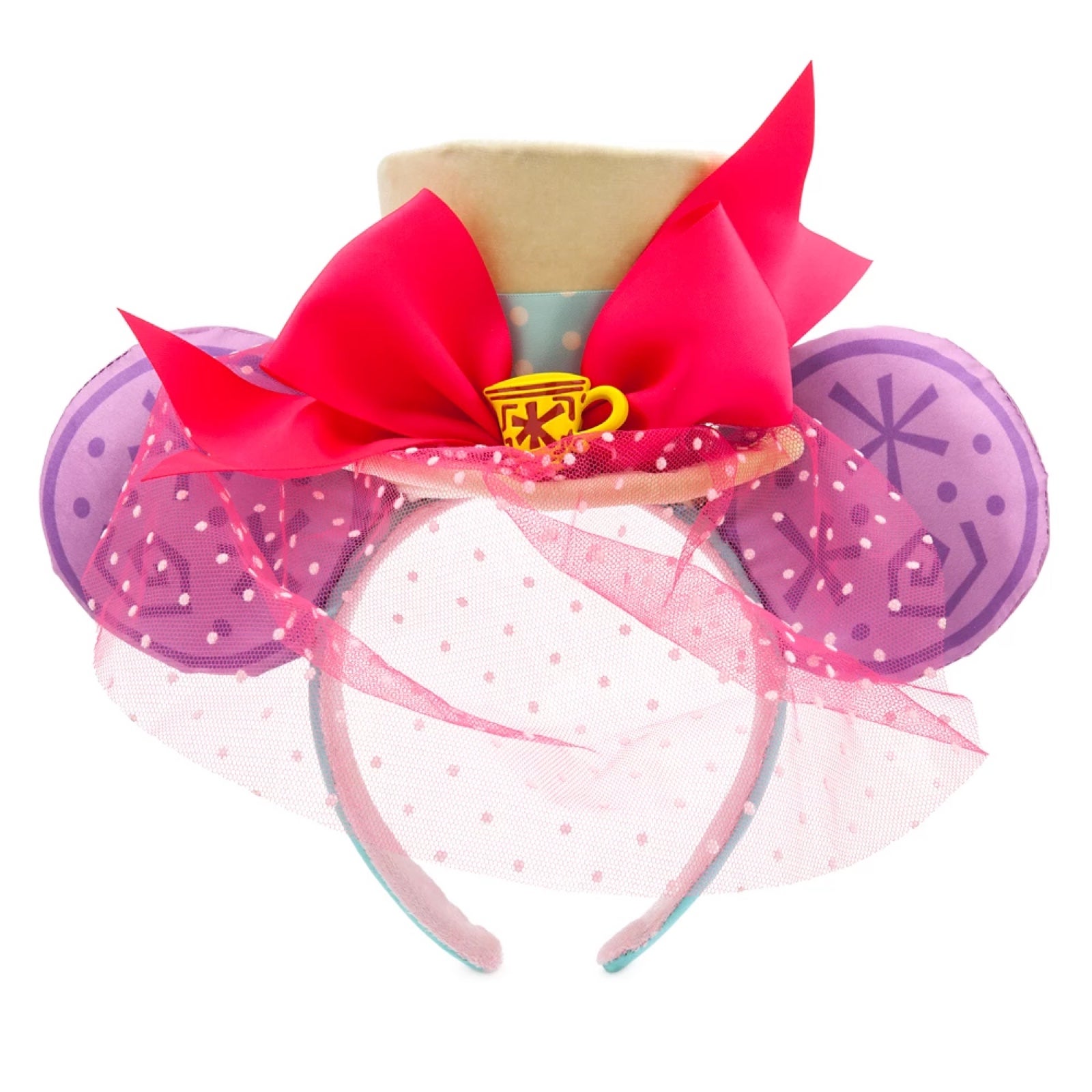 Minnie Mouse The Main Attraction Mad Tea Party MOUSE EARS HEADBAND